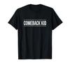 НОВИНКА Comeback Kid Черная хлопковая футболка унисекс всех размеров S-5XL OM660 Футболка унисекс