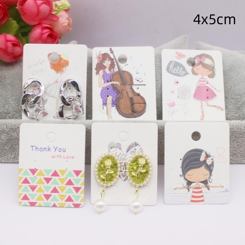 100 шт. 5.1x6.3/6x9/7x9/5x7/5x5/5x4 см смешанные серьги ожерелье карты