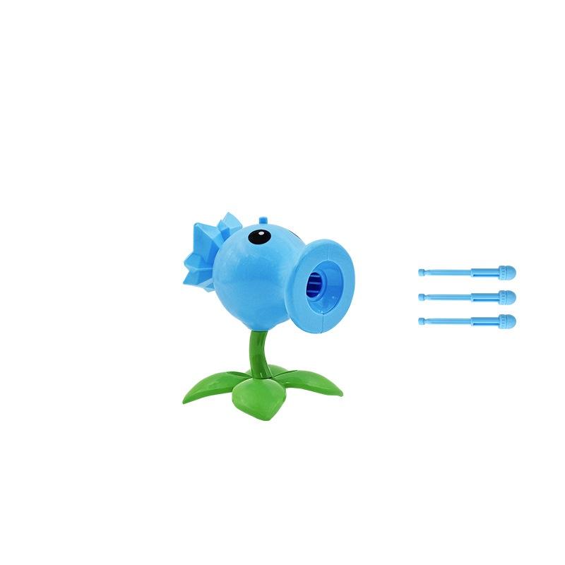 Растение против. Игрушечный автомат-пулемет для зомби, стреляющий горохом, васильковый набор аксессуаров, сумка