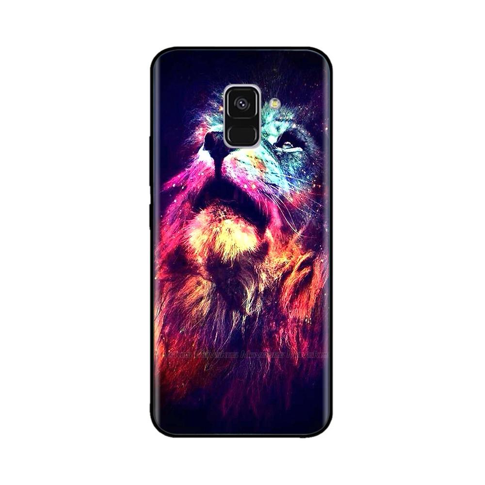 Чехол для Samsung Galaxy A8 2018 Мягкий ТПУ Задняя крышка телефона Для Samsung A8 Plus 2018 A730 Чехол GalaxyA8 A 8 Силиконовый бампер Coque