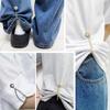 2Pcs Multi-Function Magnetic Clothing Clip With Chain Metal Buttons Clip Clothes Scarf Trouser Legs Cuff Fixing Magnet Pin