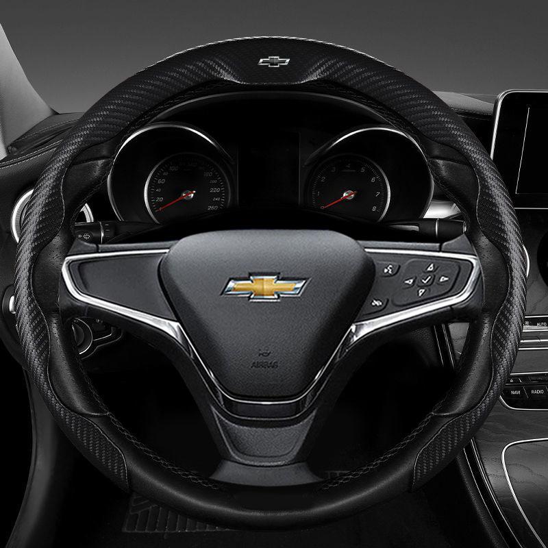AABHK1 Non-slip Car Steering Wheel Cover for Chevrolet Chevy Malibu Spark tracker Cruze Sonic Camaro Equinox Volt Seeker Accessories