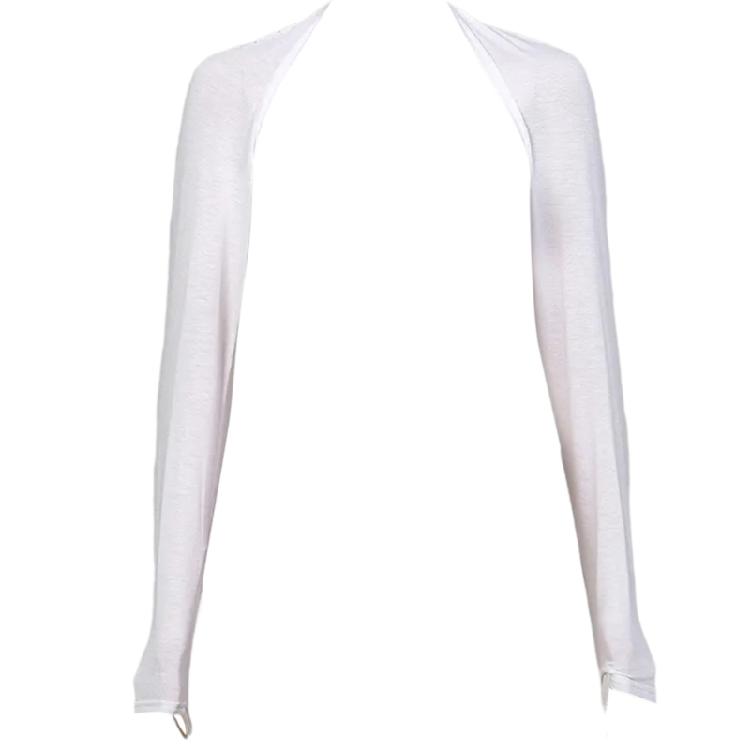 Thin Sunproof Half Shawl Sun Protective Shoulder Sleeves Multifunctional Long Sleeves Shoulder Wrap for Outdoor Activity