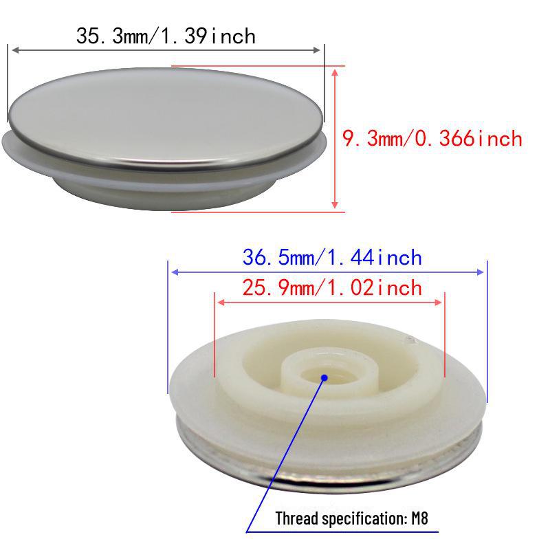 Bounce Core Wash Basin Drain Plug
