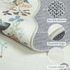 Non-Slip Indoor Door Mat Washable Small Kitchen Rug Butterfly Entryway Rug  for Bathroom Bedroom