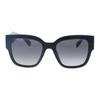 Versace Mirror Leg Decoration Plastic Square Sunglasses Women sunglasses Black VE4437U-GB1/T3-54-20