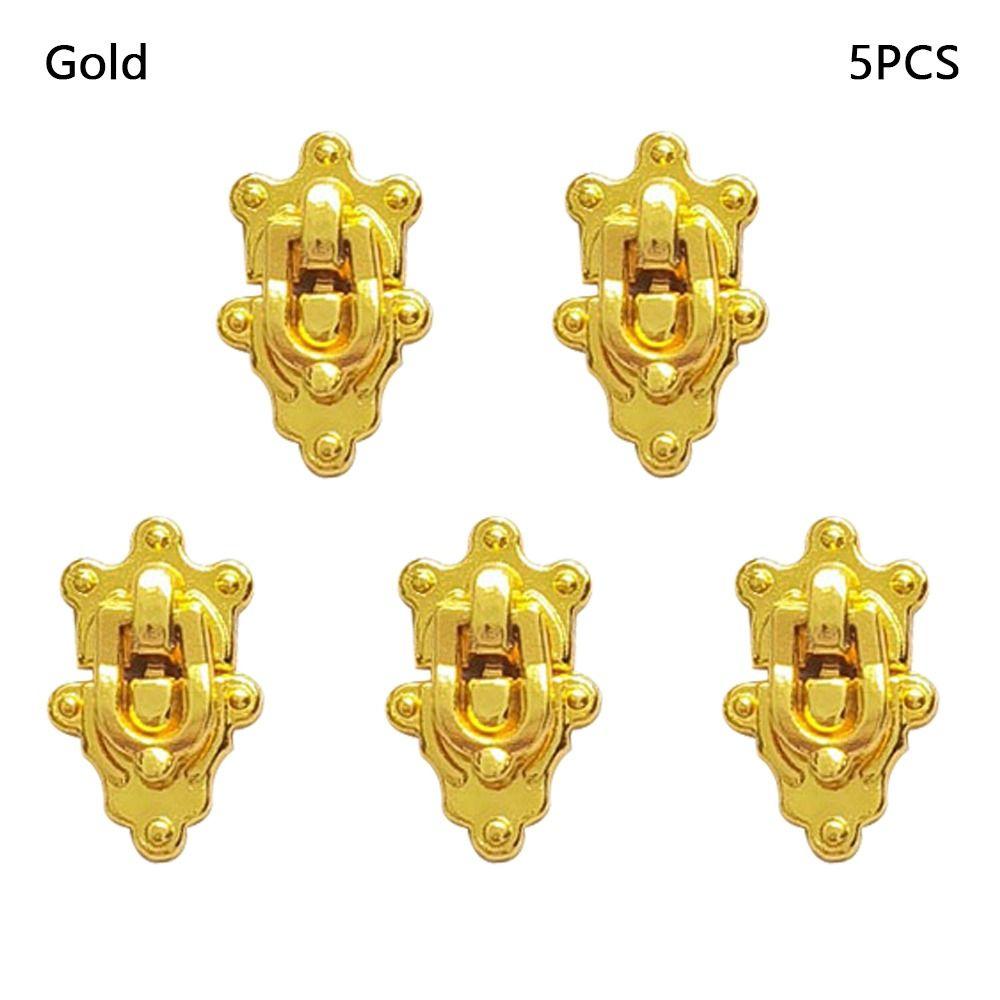 5 шт. Мини DIY Ручной 4 цвета Кукольный чемодан Застежка Высокое качество Детали для кукольных сумок Кукольные аксессуары