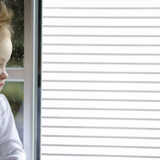 1 лист наклейка на окно самоклеящаяся светофильтр ПВХ полоса узор оконная пленка цепляться для ванной комнаты