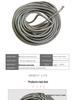 Universal Stainless Steel Mesh Oil Return Pipe for Diesel Injection Nozzle, Four-Cylinder Engine