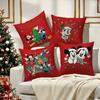 Микки Минни ведет рождественский карнавал, набор подушек с вами, чтобы усилить ощущение домашней атмосферы.