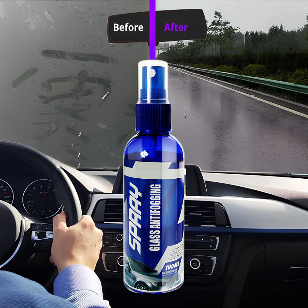 100ml Long Lasting Ati-Fog Agent Prevents Fogging Clear Vision Water Repellent Car Interior Windshield Glass Auto Accessory