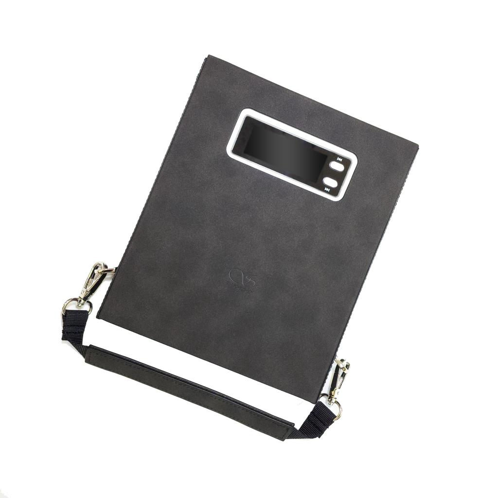 SHANLING EC Mini Эксклюзивный портативный CD-плеер SHANLING с чехлом из искусственной кожи, защитным плечевым ремнем в комплекте, черный чехол/сумка, чехол/сумка, ремень/короткий