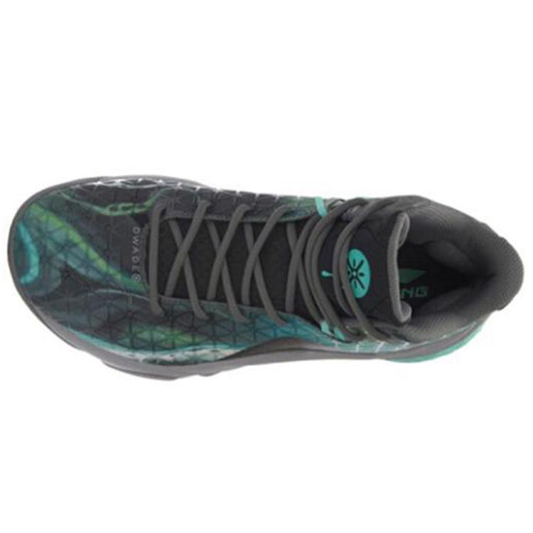 Li Ning All In Team 4 Коллекция Уэйда Амортизирующие Скользкие Устойчивые к истиранию Средневысокие Баскетбольные кроссовки Мужские ABAM011-3