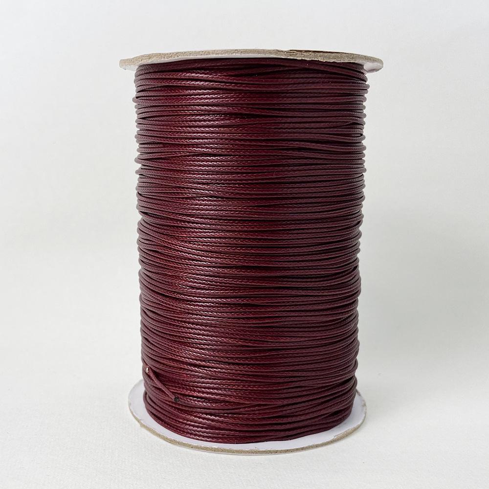 Корейская вощеная веревка 1 мм: Ювелирные изделия и подвеска Ожерелье/Плетеный браслет с ПУ кожей