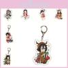 High-quality Demon Slayer Keychain With Iconic Characters Tanjirou Nezuko Zenitsu Giyuu