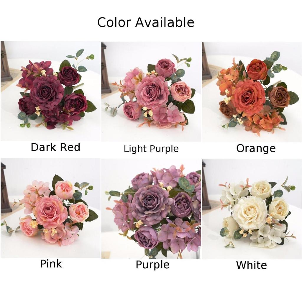 29*20*20 CM Artificial Flowers 50g Cotton Home Decor Plastic
