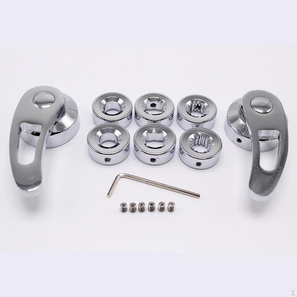 Комплект дверных ручек Аксессуары Запасные части Износостойкие Практичные Простая установка Замена