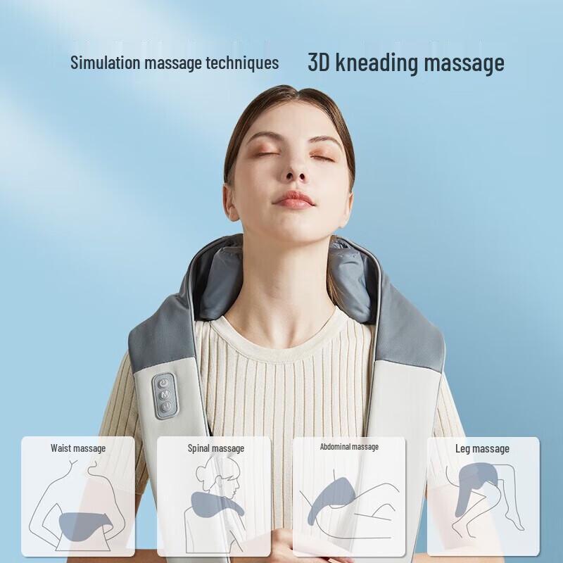 CLORIS Neck and Shoulder Kneading Massager CN plug (adapter included)