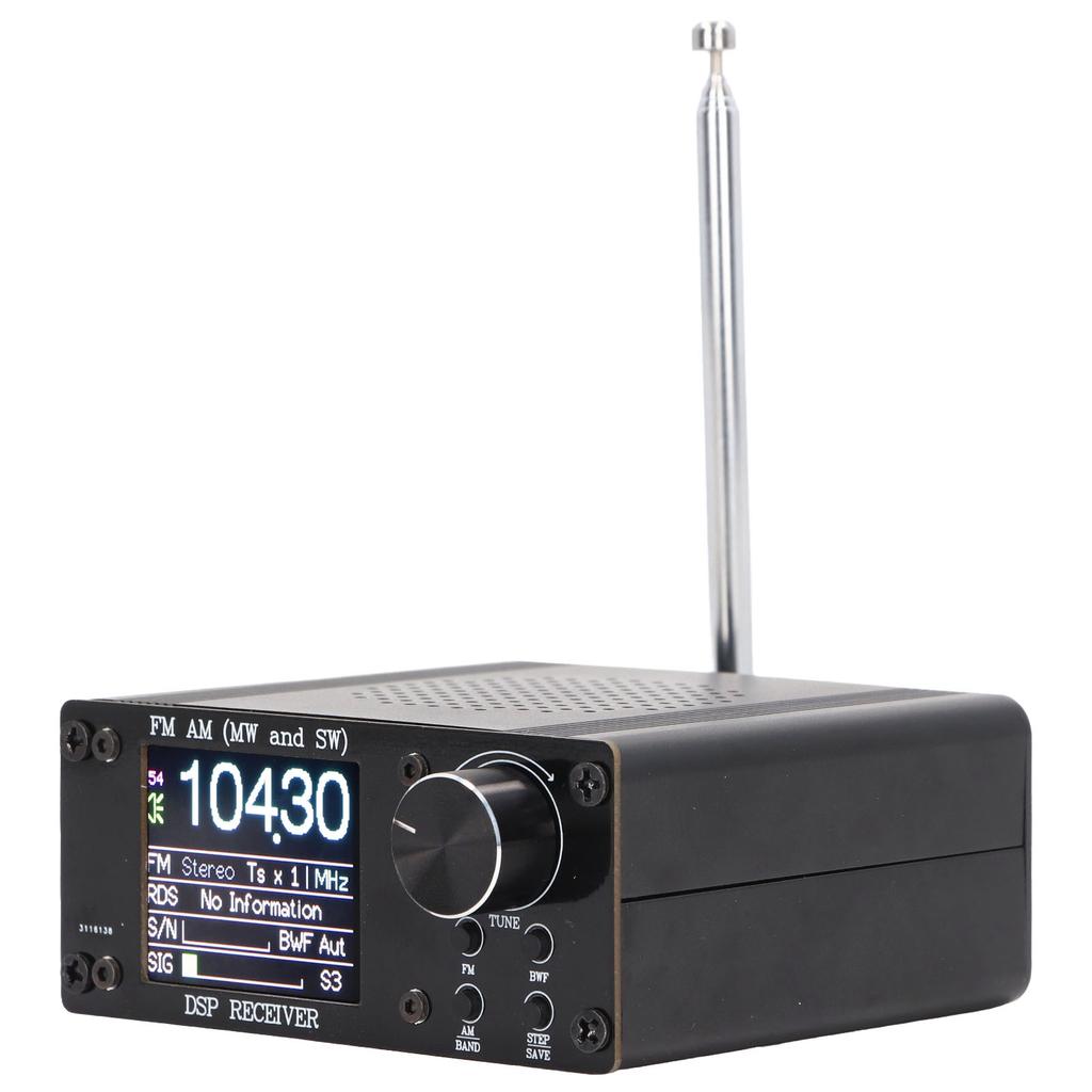 FM AM Receiver 150K To 108MHz High Accuracy Portable Shortwave Receiver with Battery