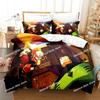 Mega Man X DiVE Bedding Set Printed Duvet Cover Sheet Pillowcase Bed Soft Quilt Cover Full Queen King Size Anime Bed Sheet Set