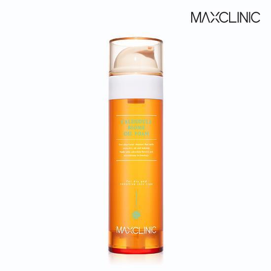 MAXCLINIC Calendula Biome Oil Foam 110g (+Silicone Brush)