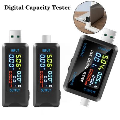 Цифровой дисплей измеритель емкости тестер мощности вольтметр ток USB напряжение тест тока напряжение емкость тестер аккумулятора
