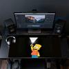 Bart Simpson The Simpsons Mouse Pad, Large Gaming Desk Mat, Non-slip XXL Mousepad for Laptop & Tablet, Mini PC Playmat with Stitched Edges
