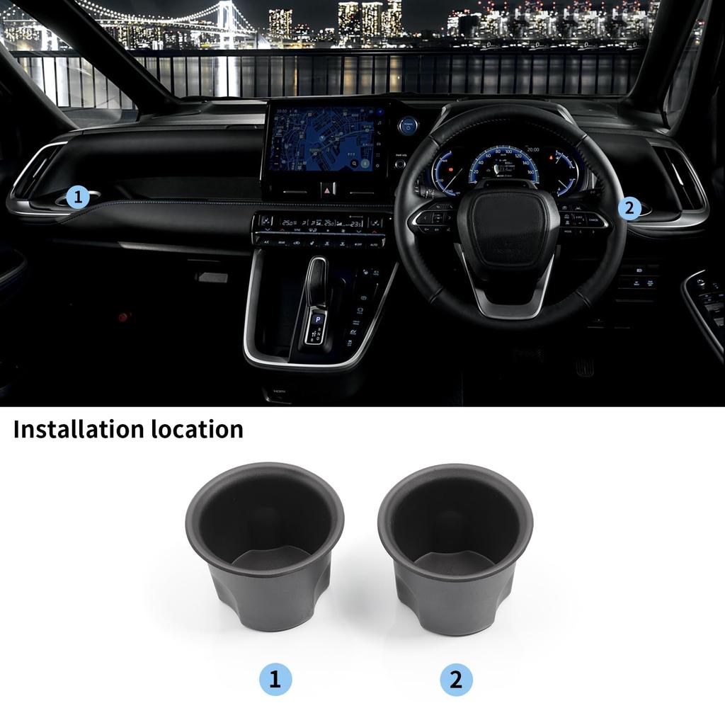 Новый подстаканник для приборной панели серии Noah Voxy 90, крышка подстаканника VOXY NOAH ZWR95W/MZRA90W/ZWR90W/ZWR90W/MZRA95W