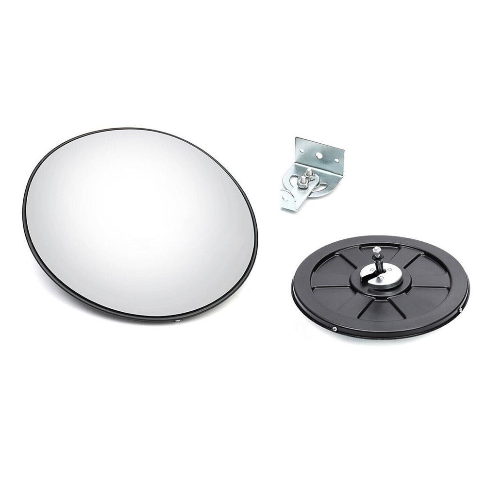 12" Traffic Convex Mirror Wide Angle Safety Mirror Driveway Outdoor Security New