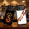 Чехол для телефона G-Galatasaray 1905 для iPhone17, 16,15,14,13,12 Pro Max Черный Конфетный Матовый Ударопрочный Чехол