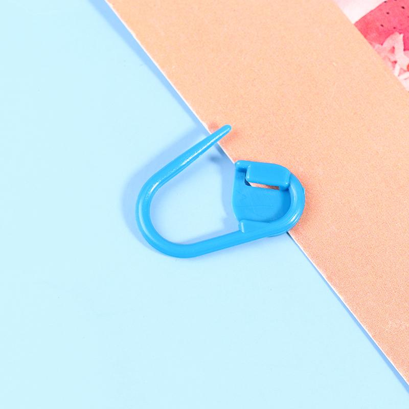 100 шт. маркер смешанного цвета, маленькая булавка, пластиковый вязальный крючок, инструмент для вязания