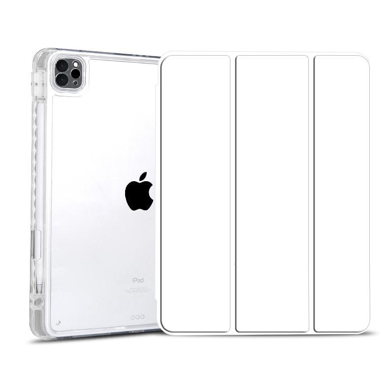 iPad Series Tablet Tri-Fold High-Transparency TPU Protective Case with Soft Case and Pen Slot Place of Origin None