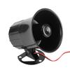 Yosoo Siren Horn Alarm Siren Speaker 110DB Loud Anti-Theft Alarm Security Construction Site Safety Protection DC12V/15W/1TONE Black