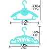 20 Pcs Doll Hangers Plastic Clothes Holder for Barbie Doll Accessories Kid Toy