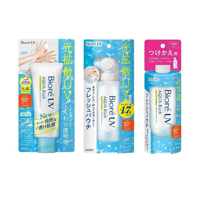 Kao - Biore UV Aqua Rich Light Up Essence SPF 50+ PA++++