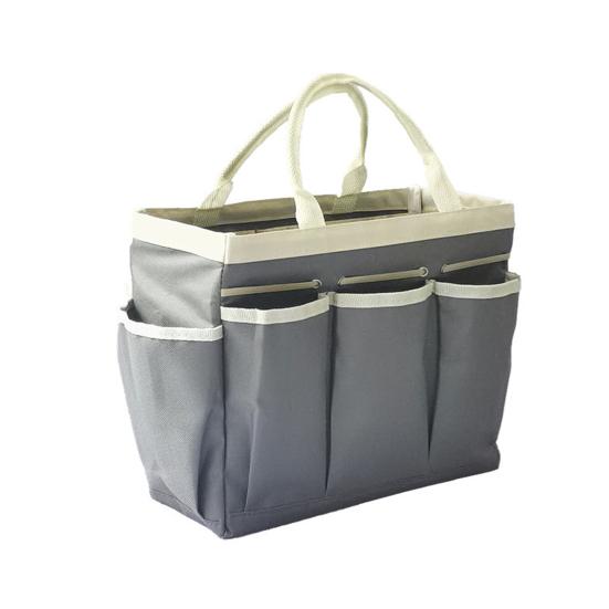 Сумка для хранения садового инвентаря с эргономичной ручкой, большой вместимостью, множеством карманов, водонепроницаемый, универсальный органайзер для хранения