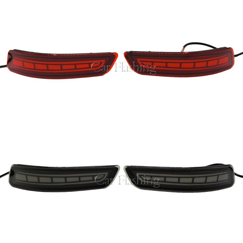 LED Rear Bumper Reflector light For Toyota Corolla Altis 2014 2015 2016 2017 2018 For Lexus GS250 ES250 Brake Turn Signal lamp
