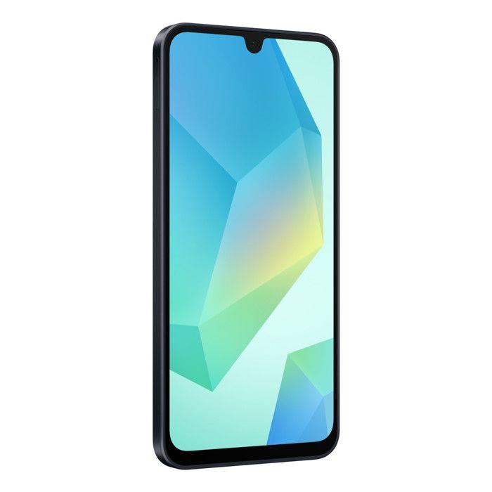 Описание любезно : Смартфон Samsung A16 LTE с 6,7-дюймовым экраном Super AMOLED, восьмиядерным процессором, камерой 50 МП и встроенной памятью