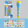 Kids Flashlight Toy with Dinosaur Animal Patterns Slide Projector Educational Fun