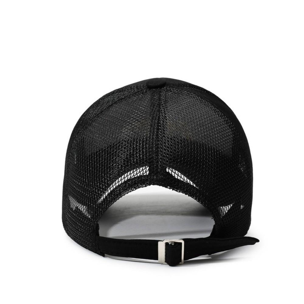 Letter Embroidered Baseball Cap Breathable Peaked Cap Fashion Snapback Cap  Summer