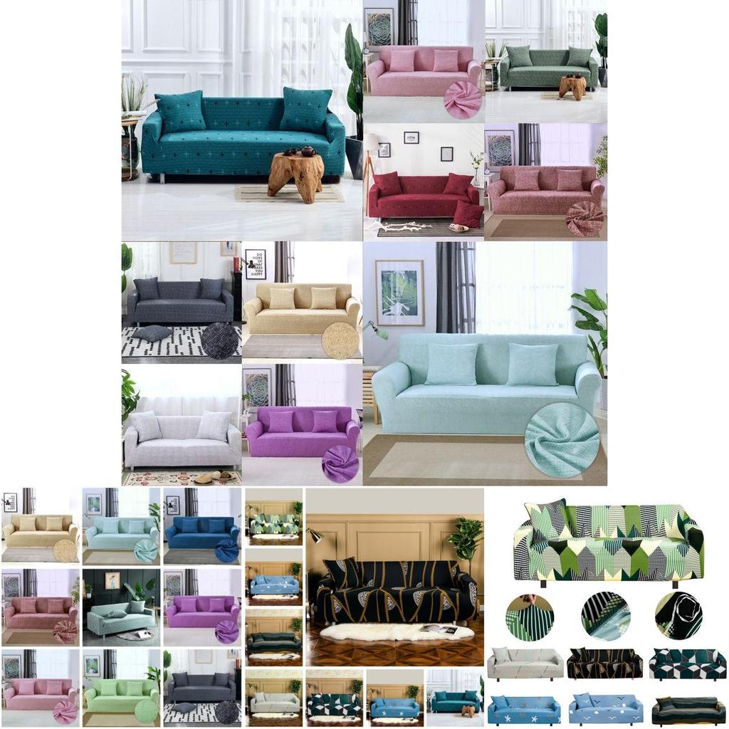 Универсальный чехол-накидка из мягкого эластичного материала «все включено» на 1-4 места для максимальной защиты дивана