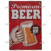 Tin Sign Beer Slod Here Vintage Metal Plaque Retro Metal Plate Funny Drink Vintage Iron Poster for Pub Club Man Cave Bar Decor