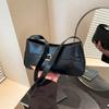 French Trend Personalized Versatile Casual Commuter Armpit Bag Women's Fashion New Simple Solid Color Premium Shoulder Bag