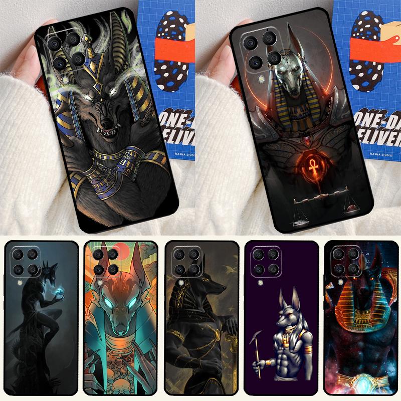 Anubis Ankh Egyptian God For Samsung Galaxy M31 M51 M33 M13 M23 M53 M15 M55 M14 M34 M54 M20 M30s M32 M52 Phone Case