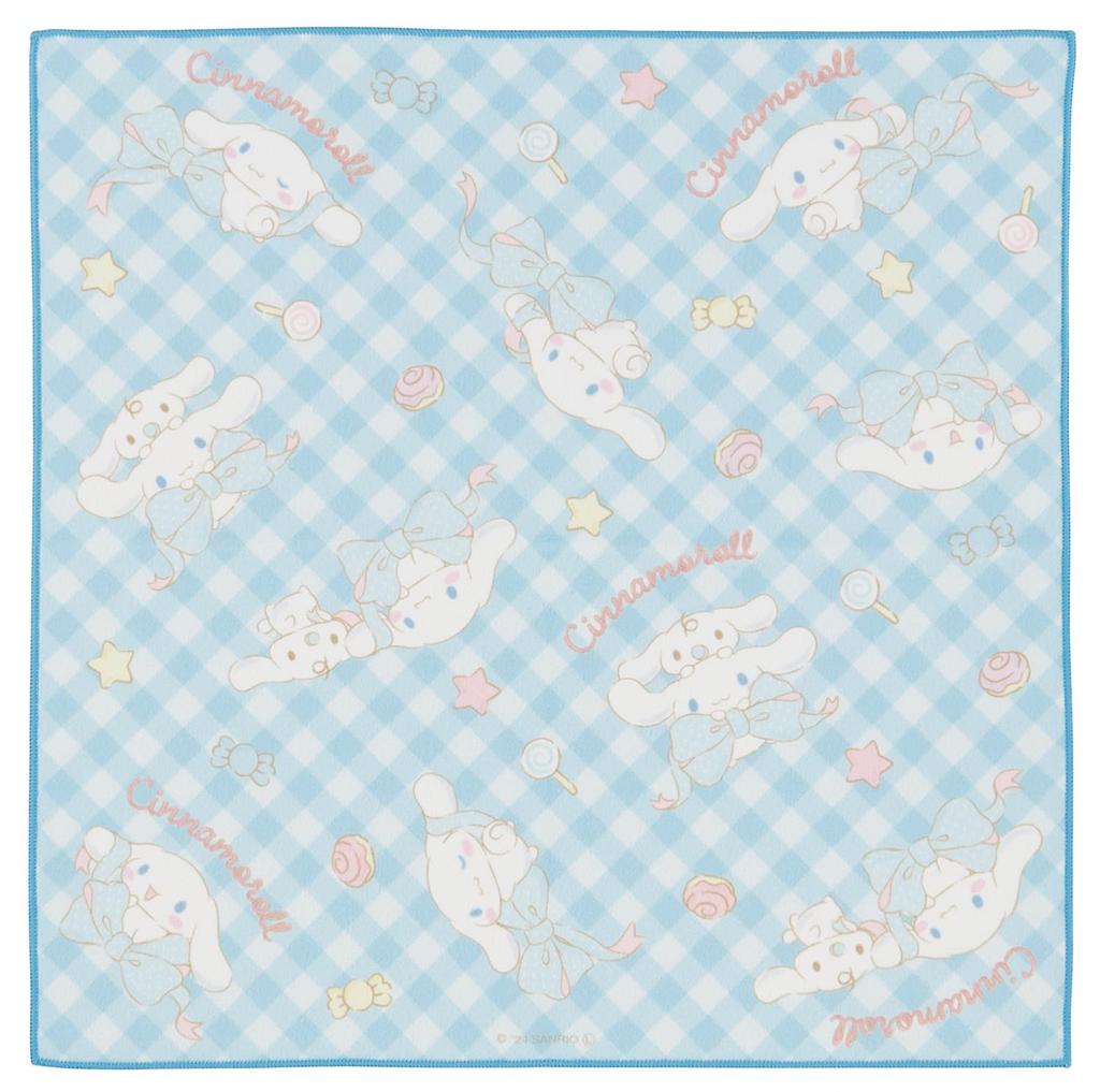 Skater Lunch Easy to Sanrio Cinnamoroll Big KBST4368207 Self-Adhesive Cloth, Tie, Ribbon, Girl's,