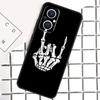 Чехол для телефона Rock Roll Skull для OPPO Reno 13F 13 12 11 14 F 10 Pro 8T 7 8 Lite OPPO Find X9 X6 X5 X8 Pro