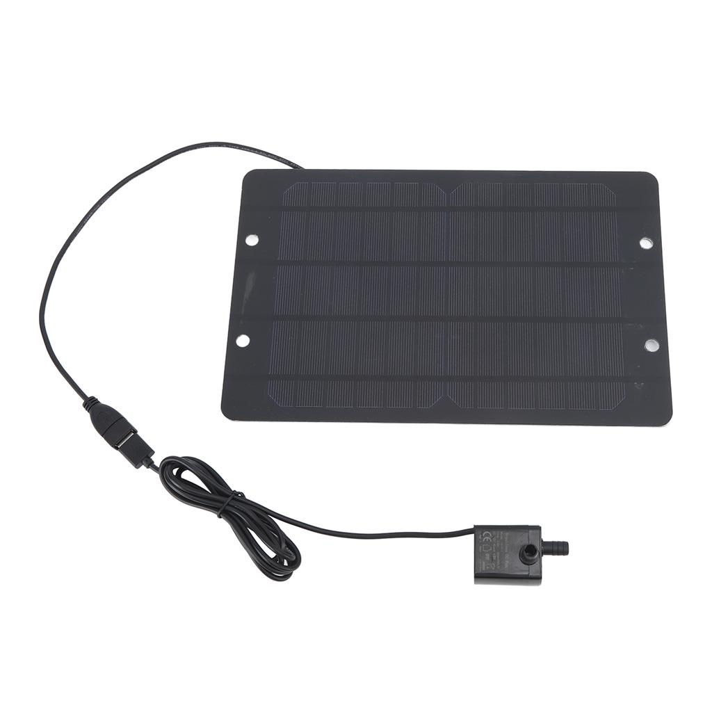 Солнечный водяной насос для фонтана, набор 6 В 10 Вт, USB, солнечный водяной насос для фонтана для птиц, сада, заднего двора