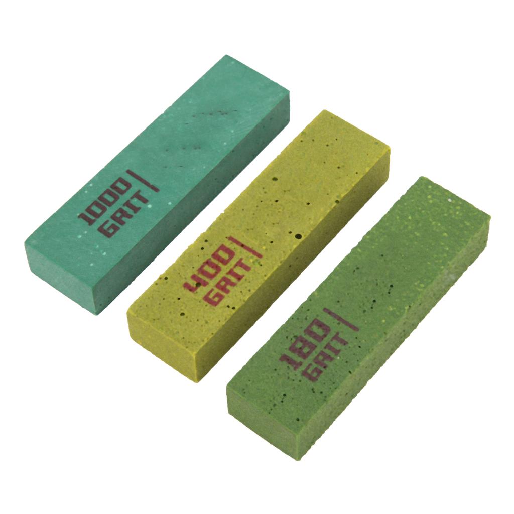 3 шт. Полировальные блоки для гитары Резиновая эластичность Аксессуары для инструментов для шлифовки Wordline