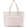 Tote Bag for Women Lightweight Puffy Tote Bag with Compartments Shoulder Bag Polyester Handbags