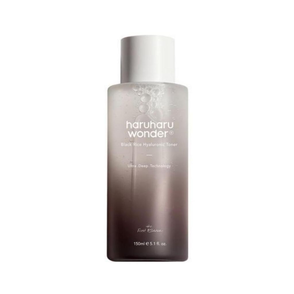 HARUHARU WONDER Black Rice Hyaluronic Toner 150ml – Hydrating & Antioxidant Essence Toner